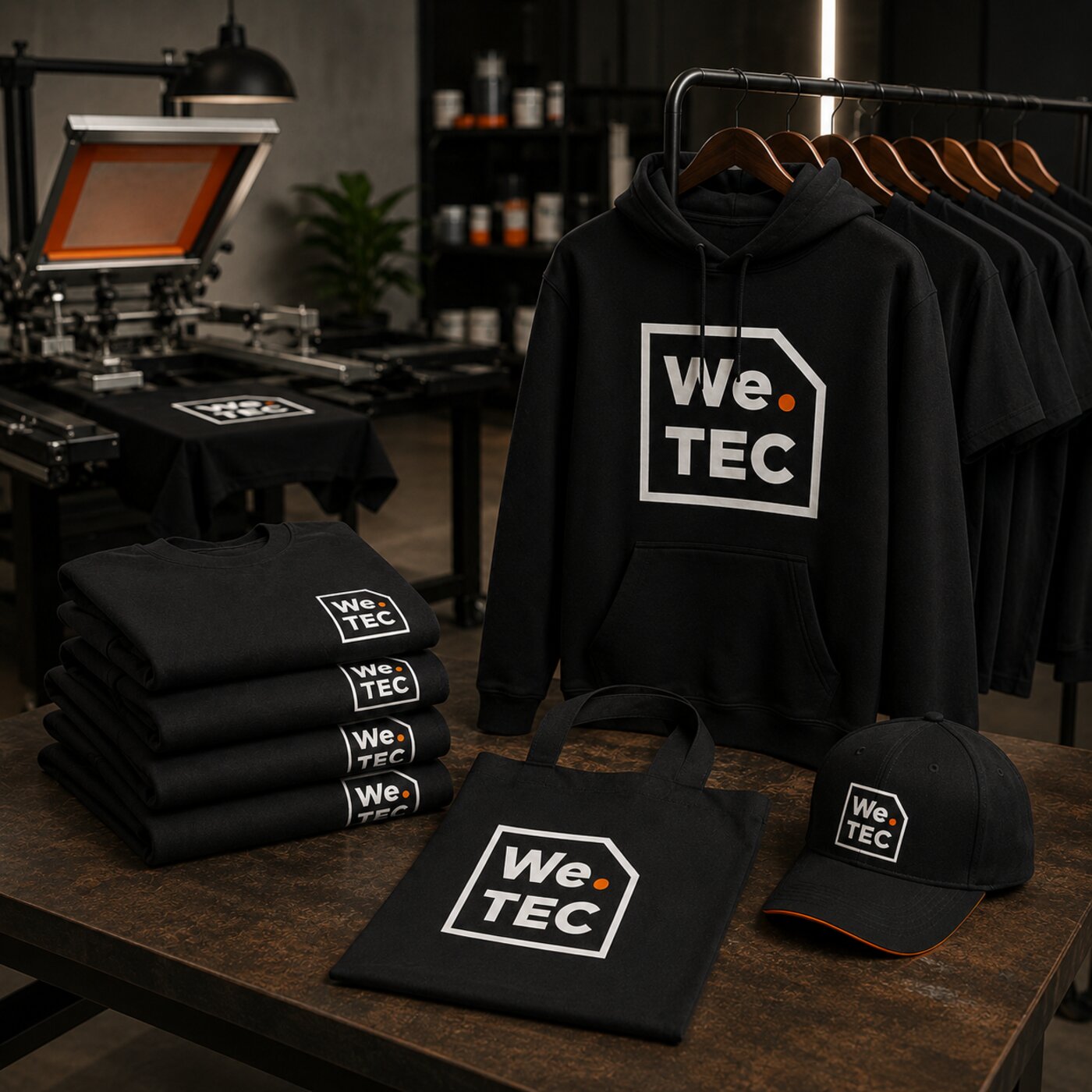 Potisk a výšivka textilu We.TEC
