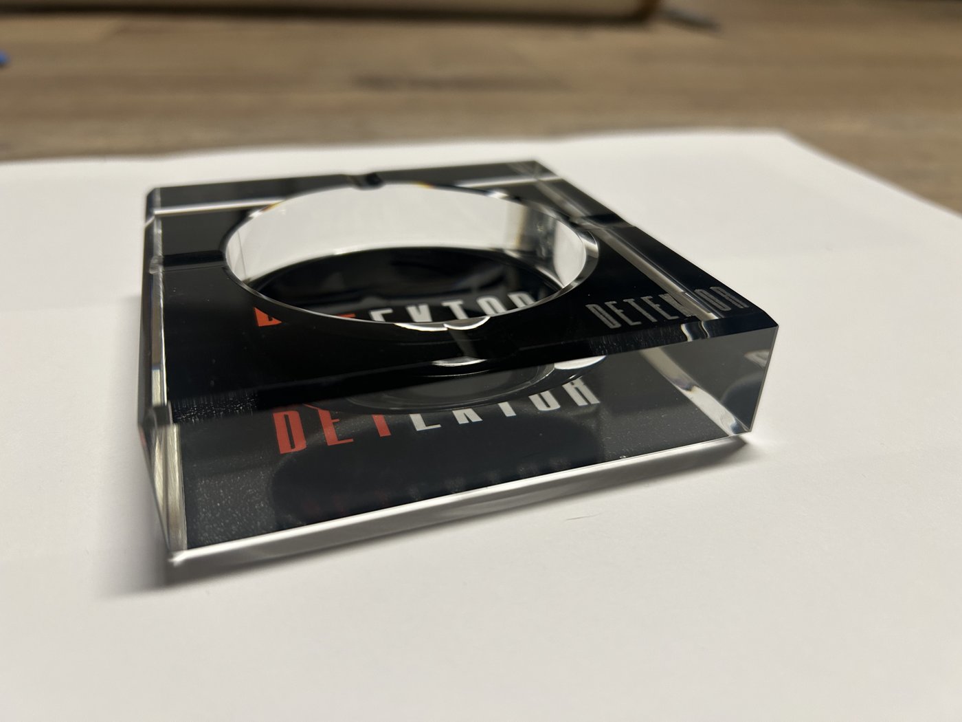potisk a gravírování popelníku We.TEC 42